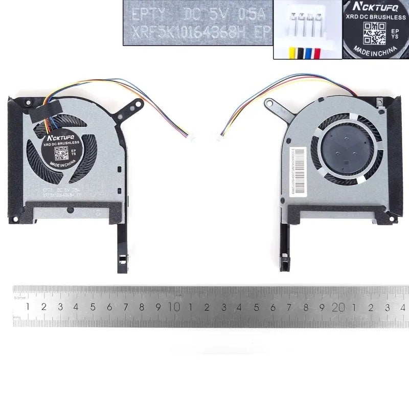 Ventilador Gpu Para Portátil Asus Fx95 Fx95G Fx95D Fx86 Fx86Fe Fx86Fm Dfs5K12114262H