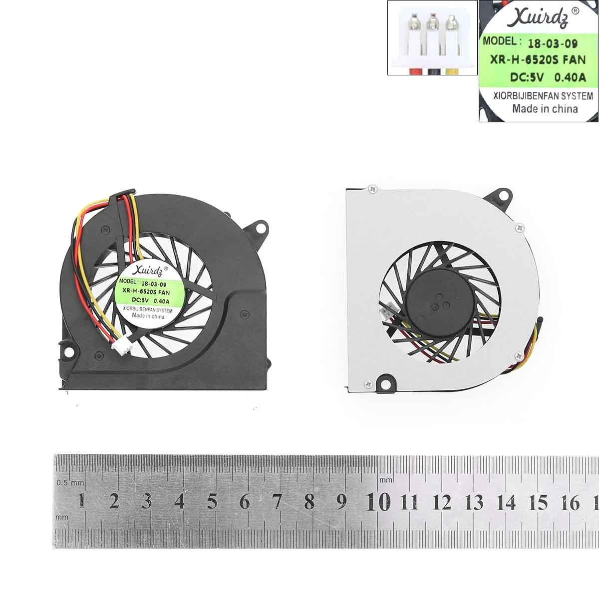 Ventilador Cpu Para Portátil Hp Compaq 413696-001 431311-001 431312-001 443917-001 Udqfrph52C1N Udqfrph53C1N Udqfrph55C1N