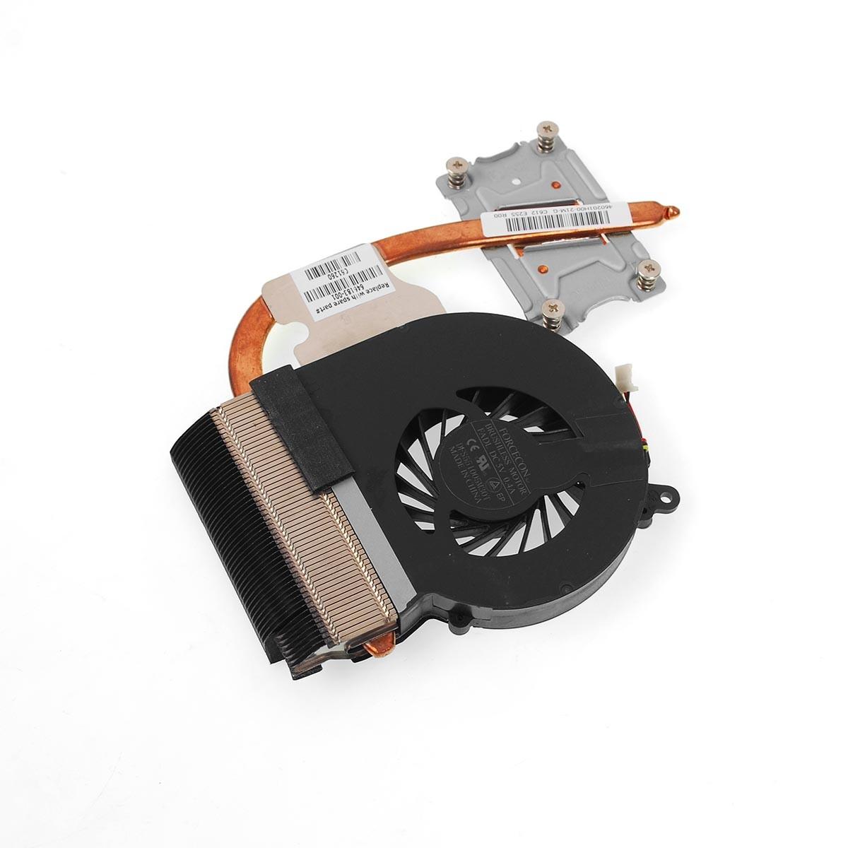 Ventilador Cpu Con Disipador Para Portátil Hp Compaq Presario Cq43 Dfs551005M30T 646181-001 (4200431)