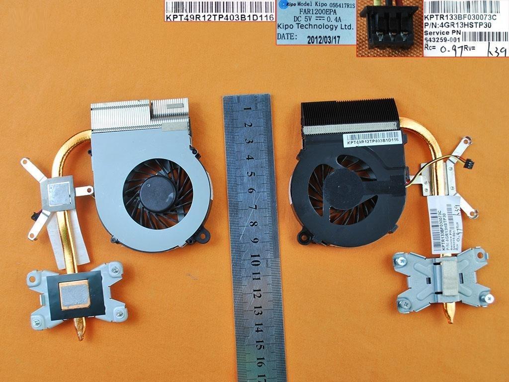 Ventilador Con Disipador Para Portátil Hp Pavilion G4-1000 G6-1000 643257-001 643259-001