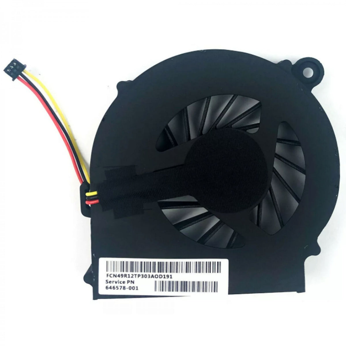 Ventilador Cpu Para Portátil Hp G62 G42 Compaq Presario Cq62 Cq42 3 Pines