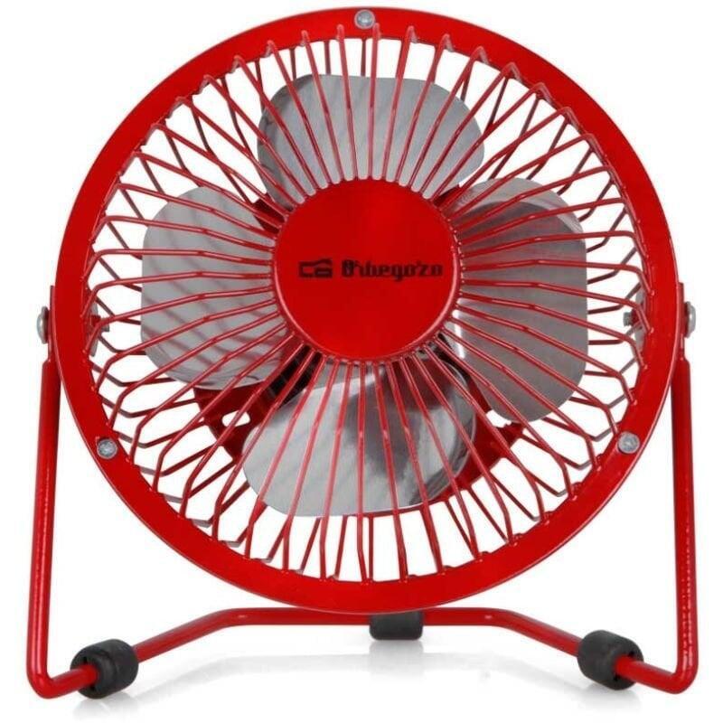 Ventilador  Mini Usb Orbegozo Pw 1027 Rojo