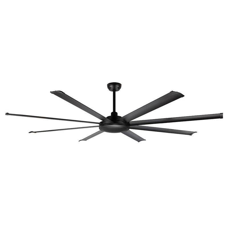 Ventilador Orbegozo De Techo Industrial Megabreeze - Potente Y Eficiente Motor Dc - 6 Velocidades - 8 Aspas Silenciosas