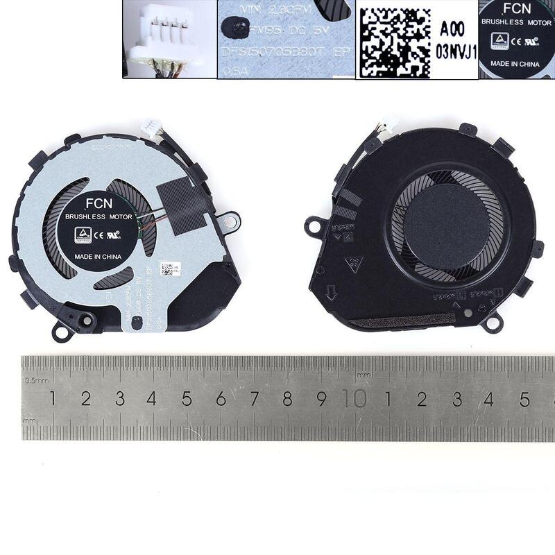 Ventilador Para Computadora Portátil Dell Latitude 7310org Eg50040s1 Cj50 S9a 3nvj1