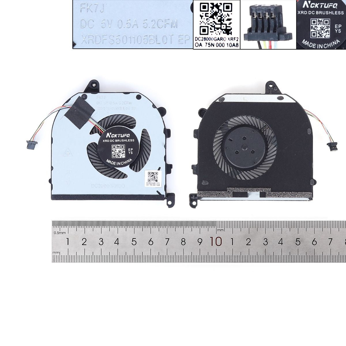 Ventilador Cpu Para Portátil Dell Xps15 9570 7590 M5530 M5540 P56F