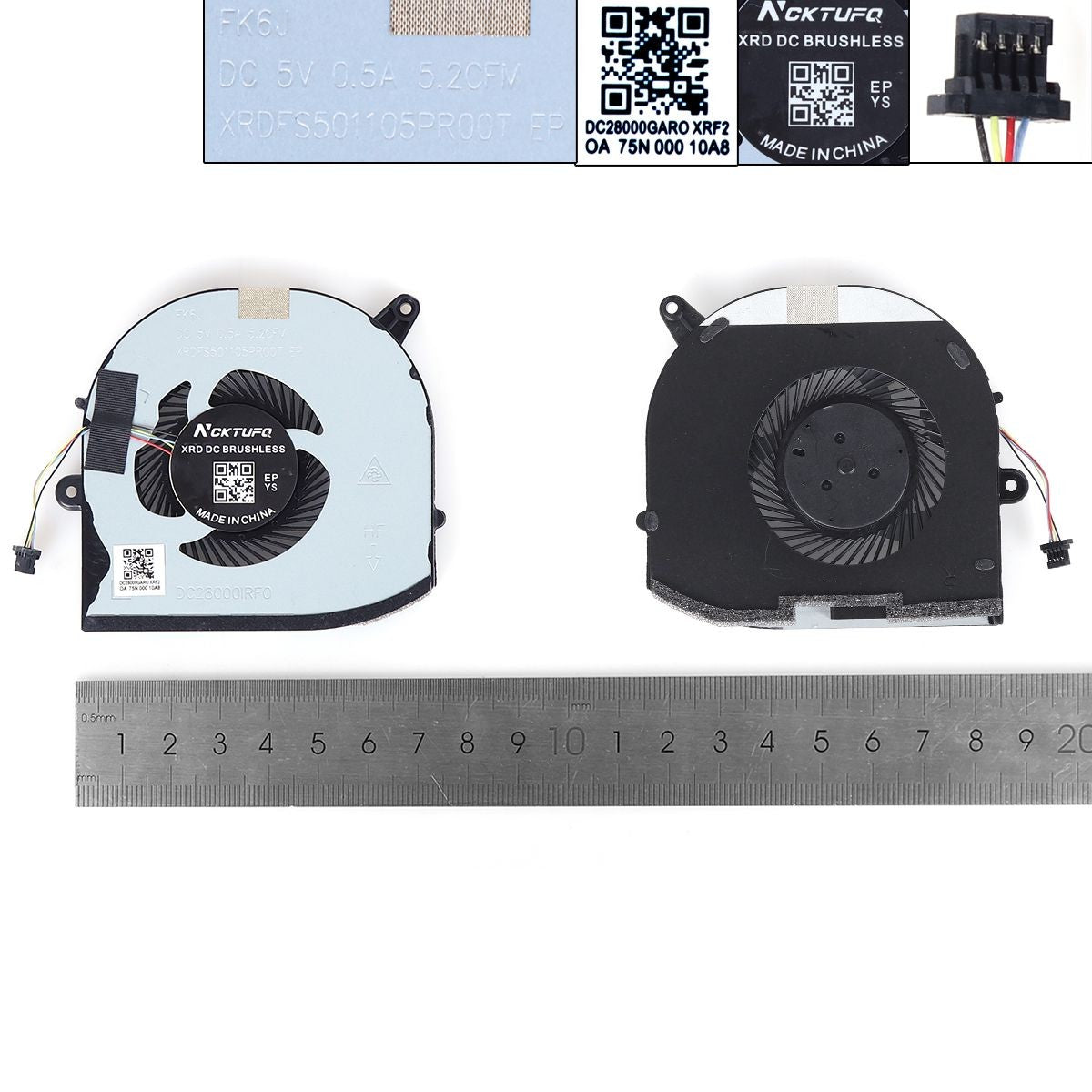 Ventilador Gpu Para Portátil Dell Xps15 9570 7590 M5530 M5540 P56F