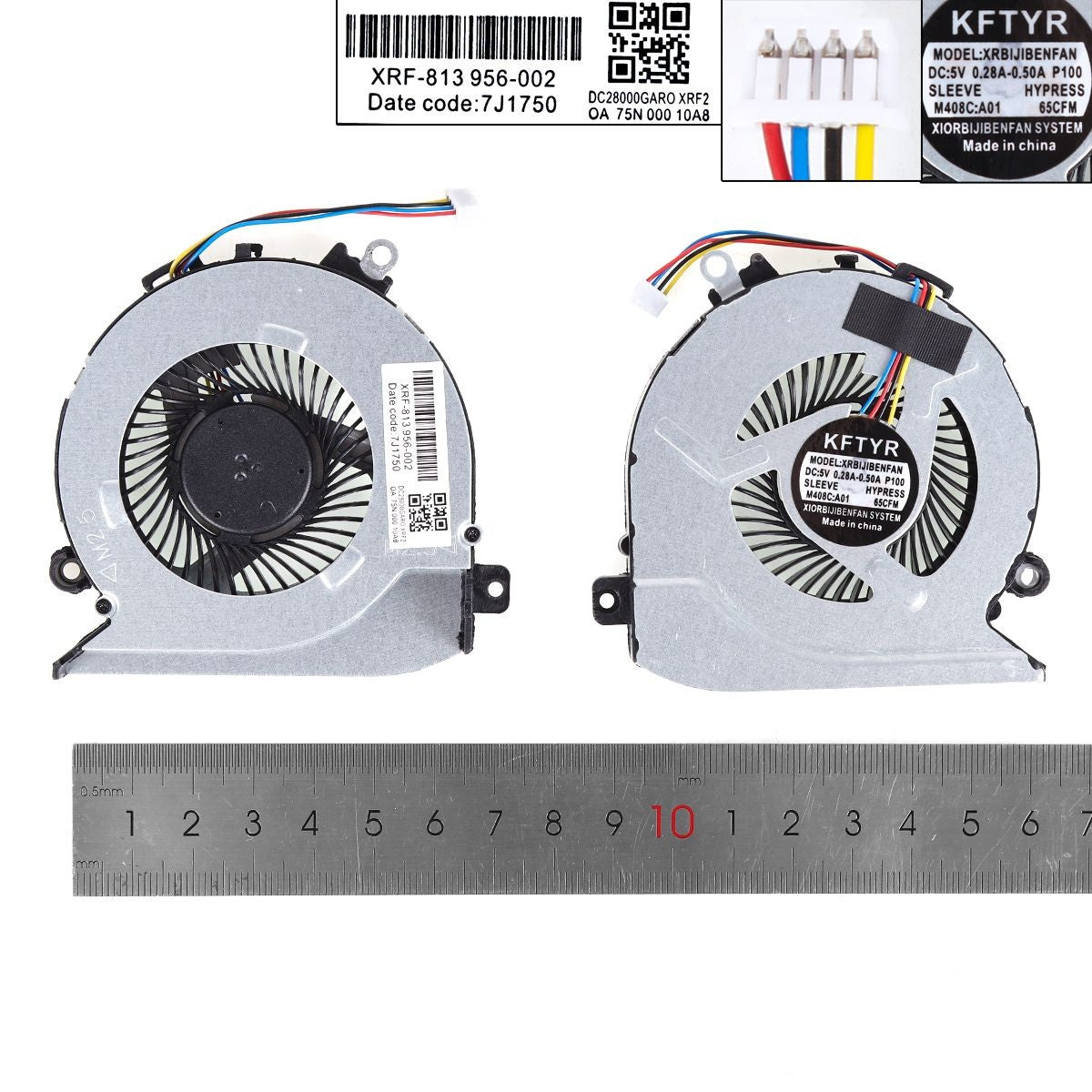 Ventilador Para Portátil Hp 14-Ab Tpn-Q158