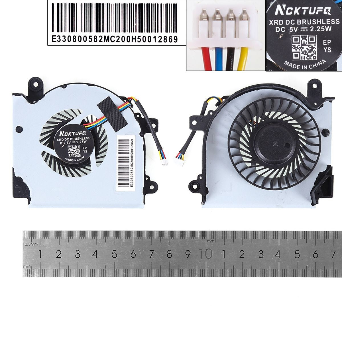 Ventilador Gpu Para Portátil Msi Gf75 Ms-17F1 17F2 17F4 17F5 N415 N416