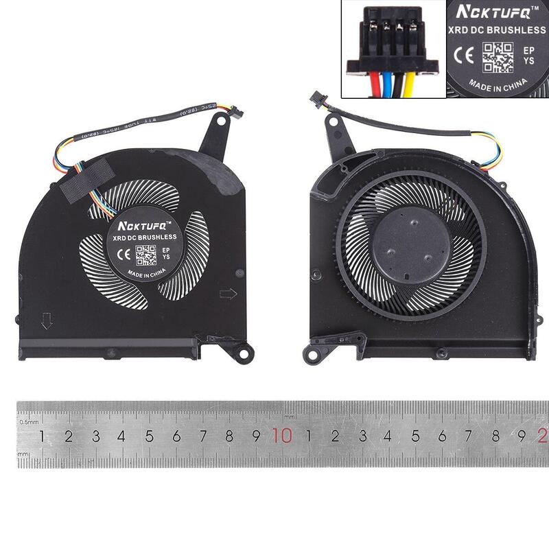 Ventilador Para Portátil Aorus 15g 15p 17p Kb Rx7g Rx5g Rp77 Xb 0,7 Cm Cpu, Oem