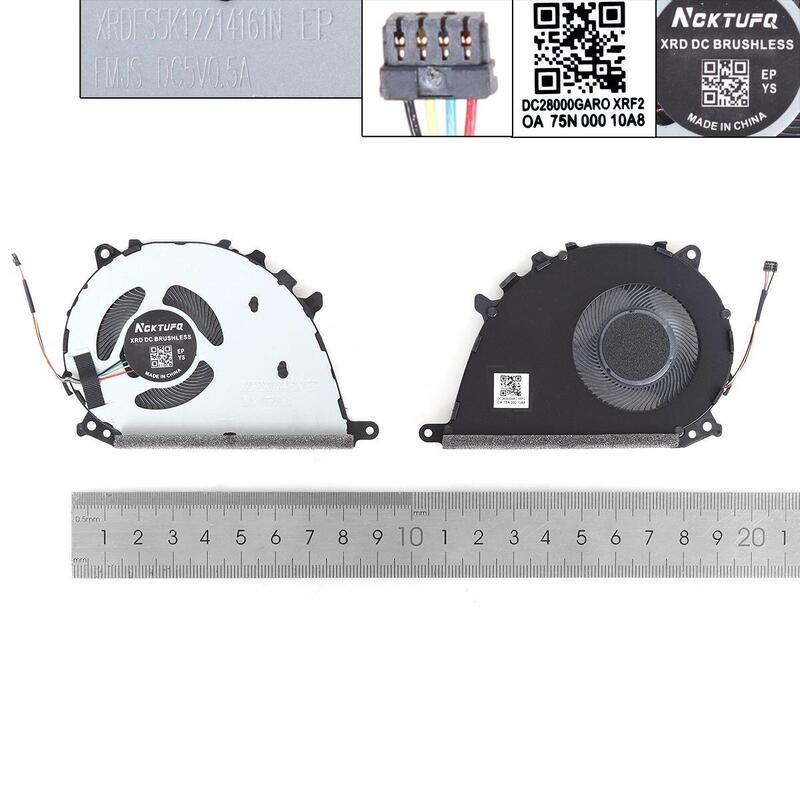 Ventilador Para Portátil Asus Enbook 13 Ux325 14ux425e Um425 U4700j E I Copia Alta