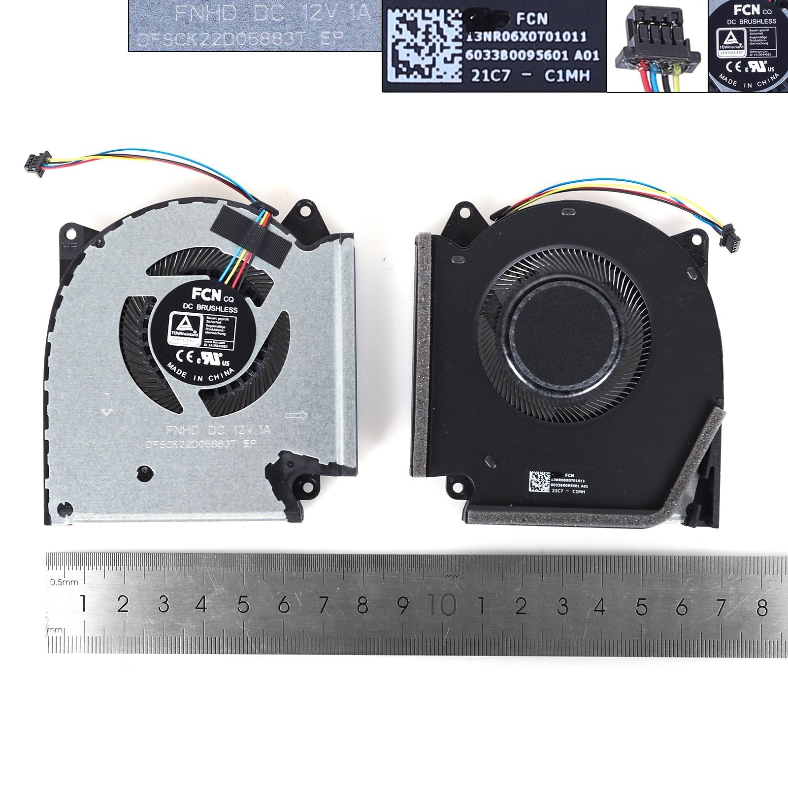 Ventilador Gpu Para Portátil Asus Rog 5Plus 5R G513Qy 2021 G513Qm 5900 12V