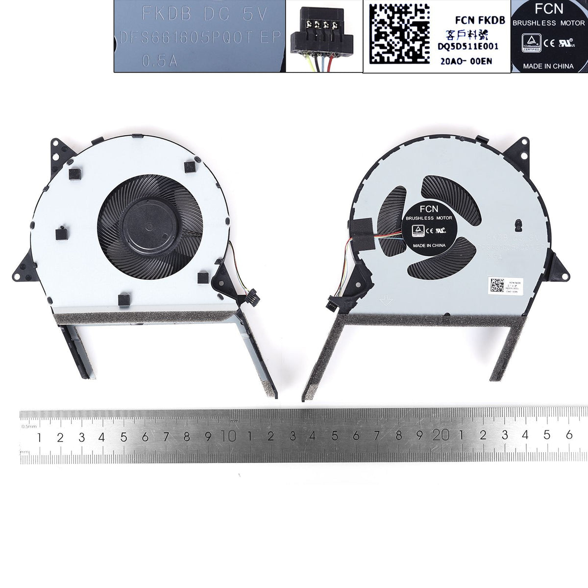 Ventilador Para Portátil Asus X570U X570L X570Ud K570 K570U Yx570 X570Zd X570D
