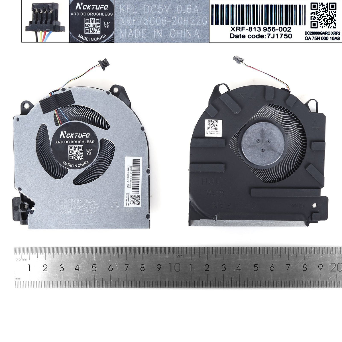 Ventilador Gpu Para Portátil Hp 16-D/E Tpn-Q263 Q264 M75721 M75723 60W