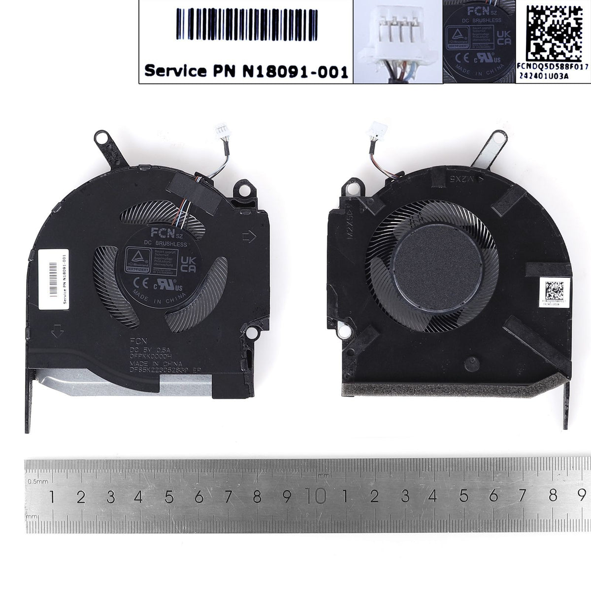 Ventilador Gpu Para Portátil Hp Omen 16-K 16-N Tpn-Q280 Tpn-Q280