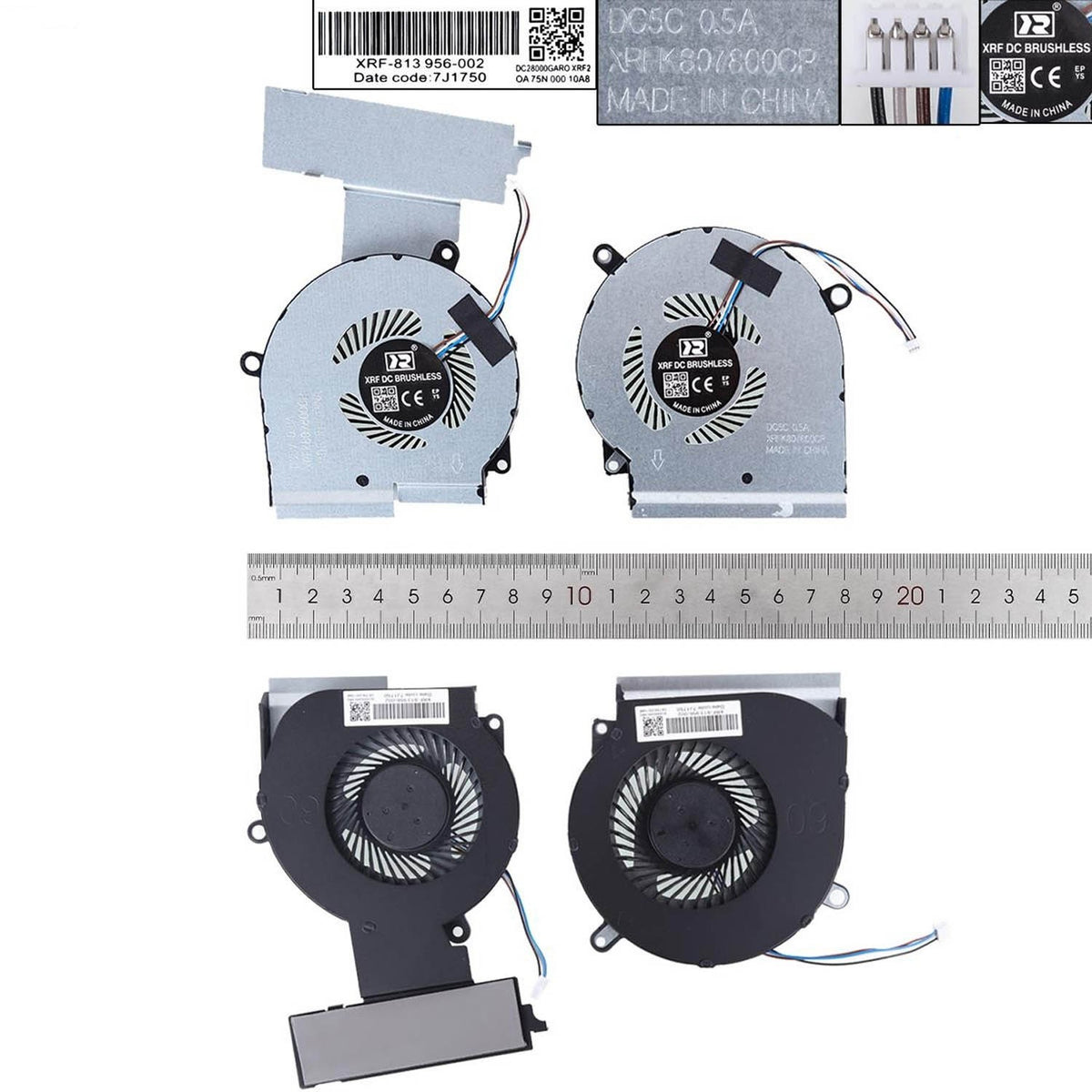 Ventiladores Para Portátil Hp 15-Dc Tpn-Q211