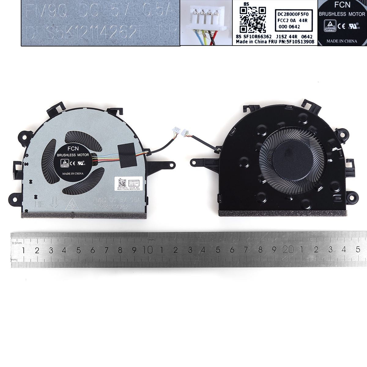 Ventilador Para Portátil Lenovo Ideapad 3-17Iml05 3-17Are05 Fm9Q 81Wc