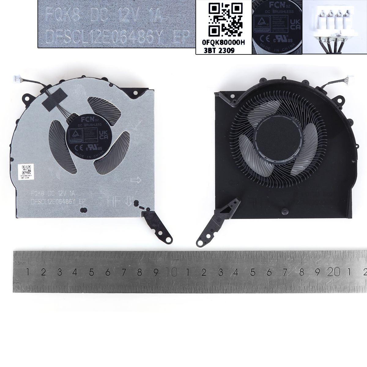 Ventilador Para Portátil Lenovo Legion Y9000P R9000P 2023 Irx8