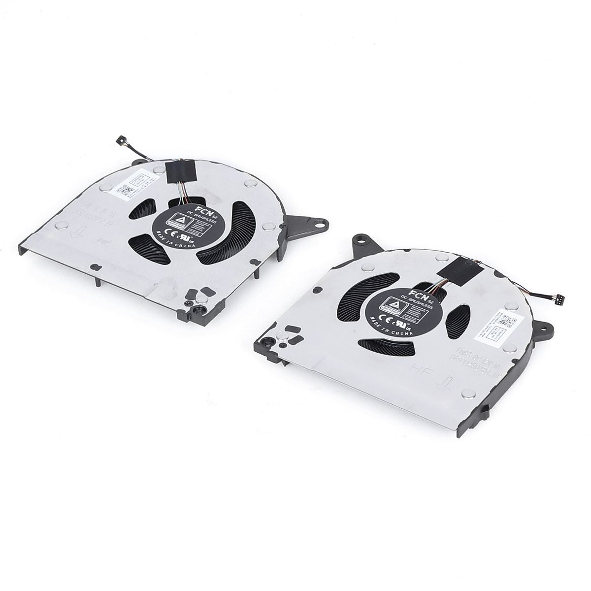 Ventiladores Cpu + Gpu Para Portátil Lenovo R9000X S7-15Imh05 2021 12V