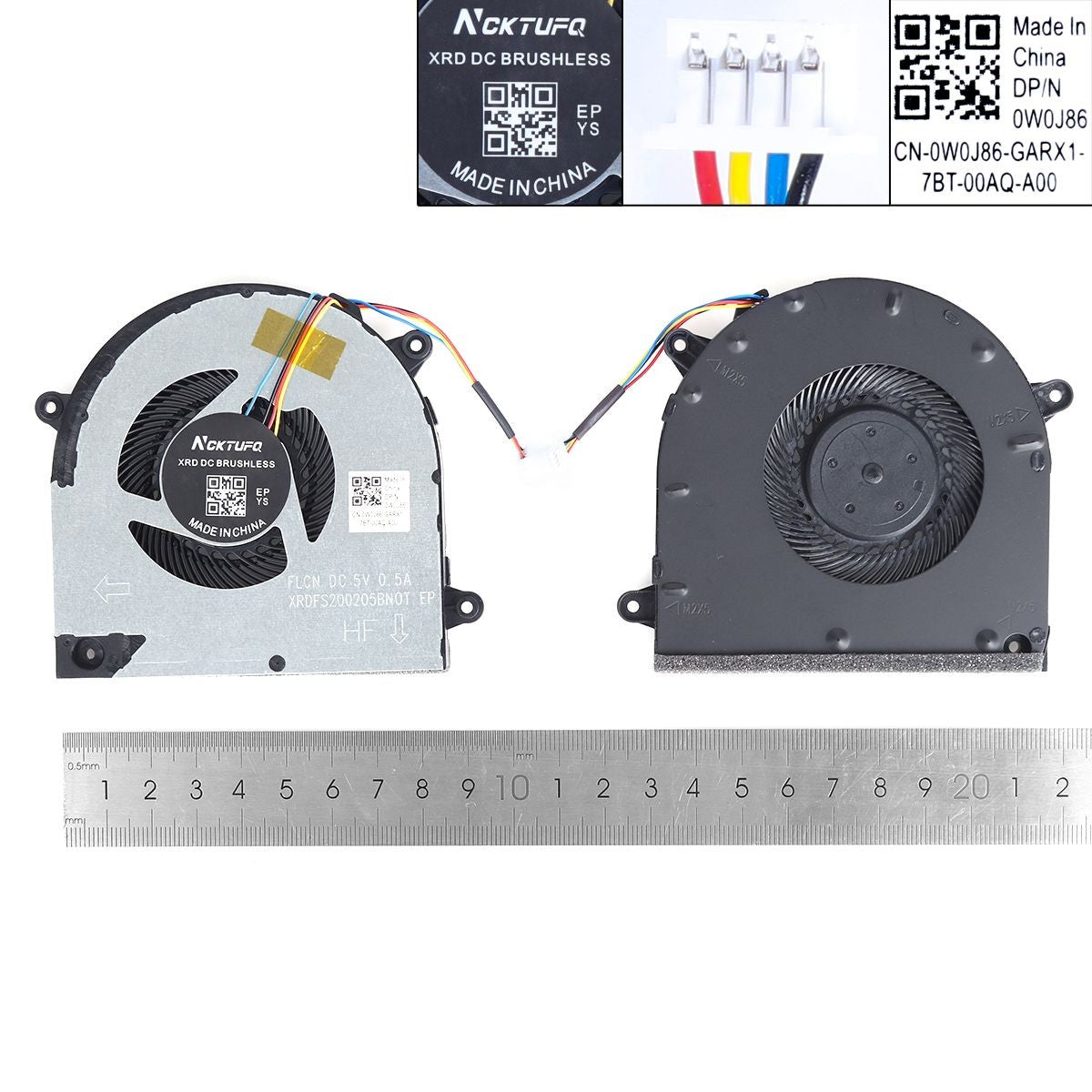 Ventilador Gpu Para Portátil Lenovo Y540-17 Y7000-17 17Irh
