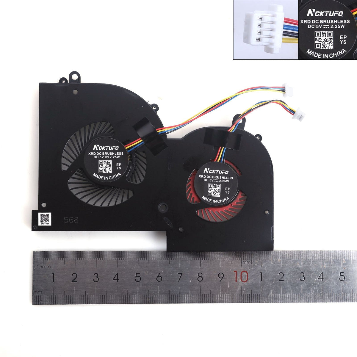 Ventilador Gpu Para Portátil Msi Gs65 Gs65Vr Ms-16Q2