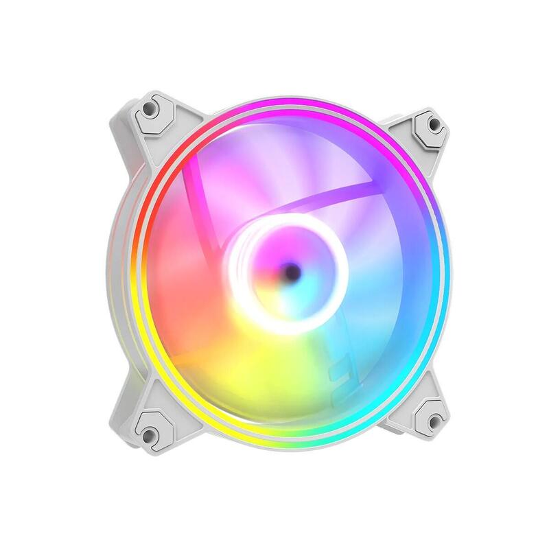Ventilador Pc  Argb 120x120x25 Blanco