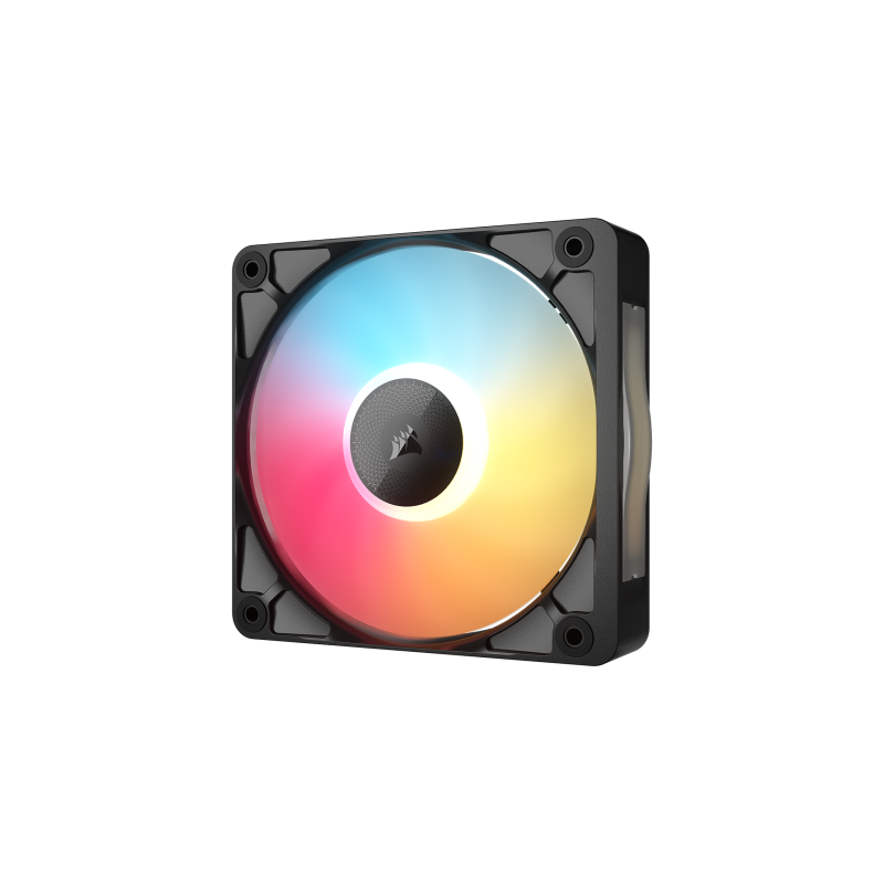 Ventilador Pc  Auxiliar Rx120 Ii Icue Link Rgb 120mm Black Single Pack Corsair