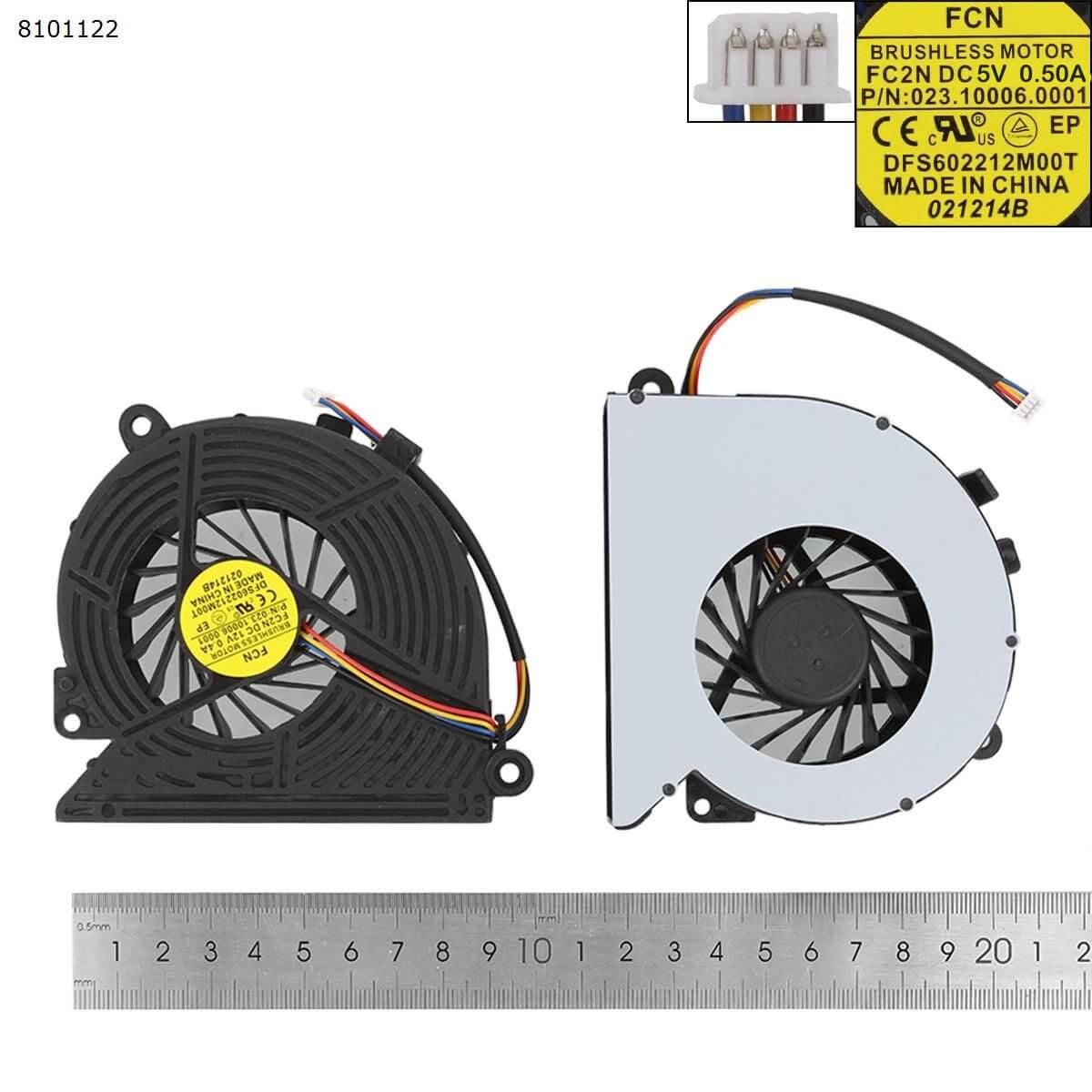 Ventilador Cpu Para Portatil Hp 18 All In One 18-1200Cx Dfs651312Cc0T