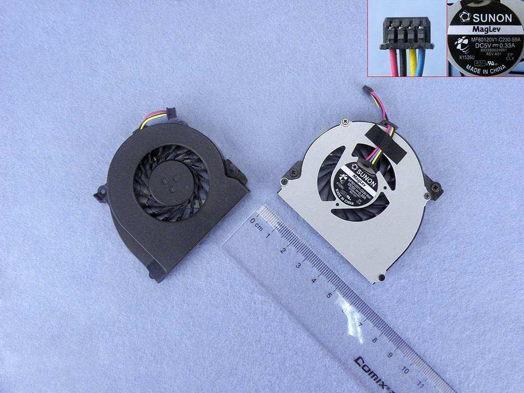 Ventilador Cpu Para Portátil Hp Elitebook 2560 2560P Mf60090V1-C130-S9A 651378-001