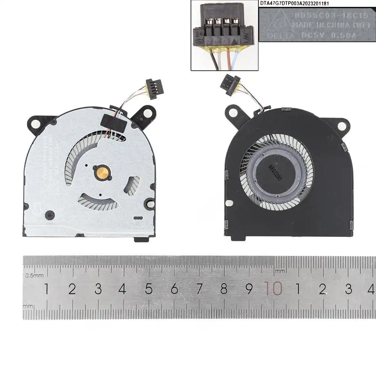 Ventilador Para Portátil Hp Pavilion 13-An Tpn-Q214 13-An006Tu 13-An0031Wm Nd55C03-18C15 L41283-001 Dc5V 0.5A