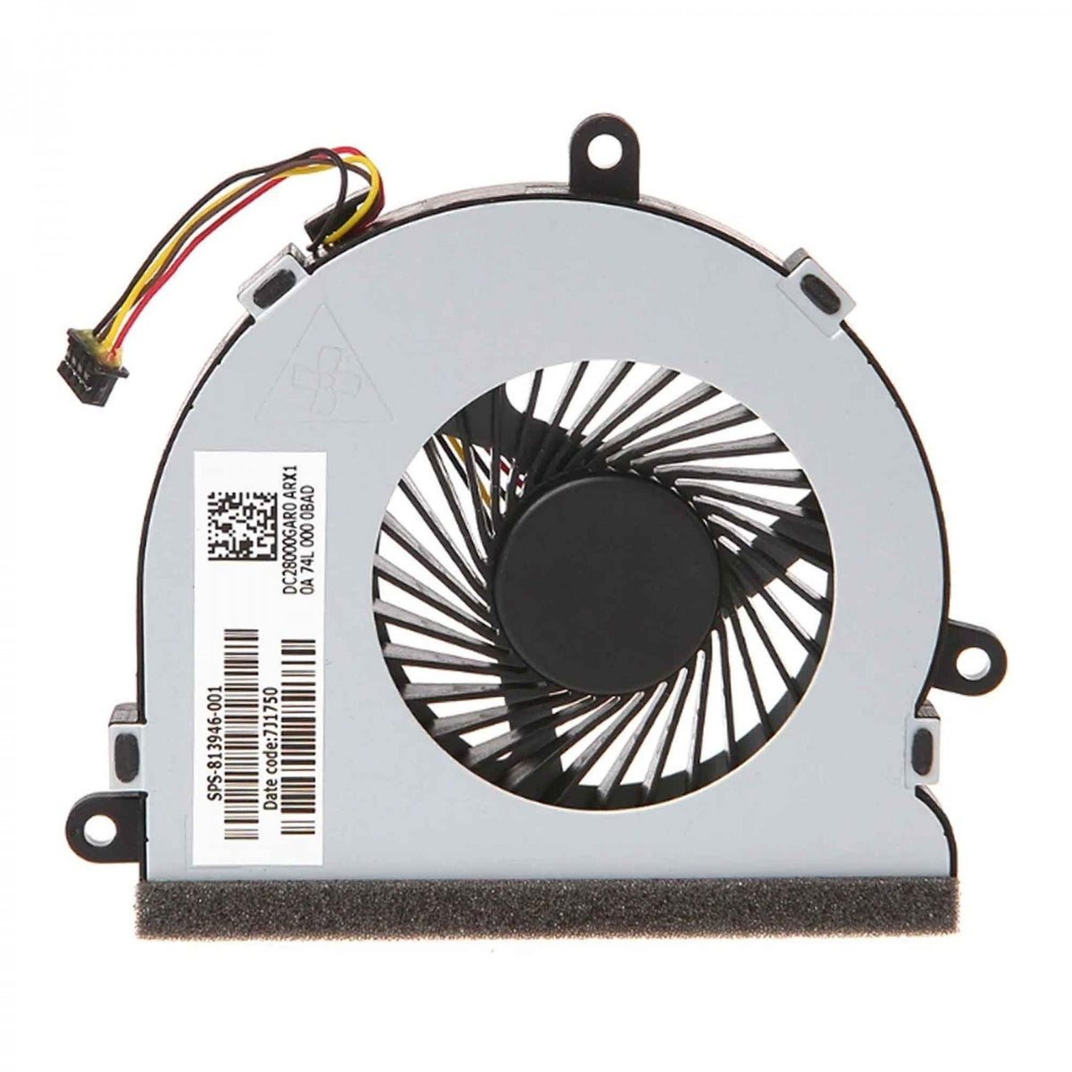 Ventilador Cpu Para Portátil Hp Tpn-C116 Tpn-C125 Dc28000Gar0