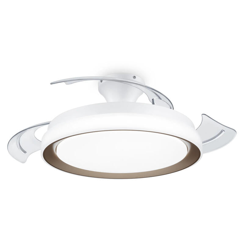 Ventilador Techo Philips  Luz Bliss Dc 28w Gold