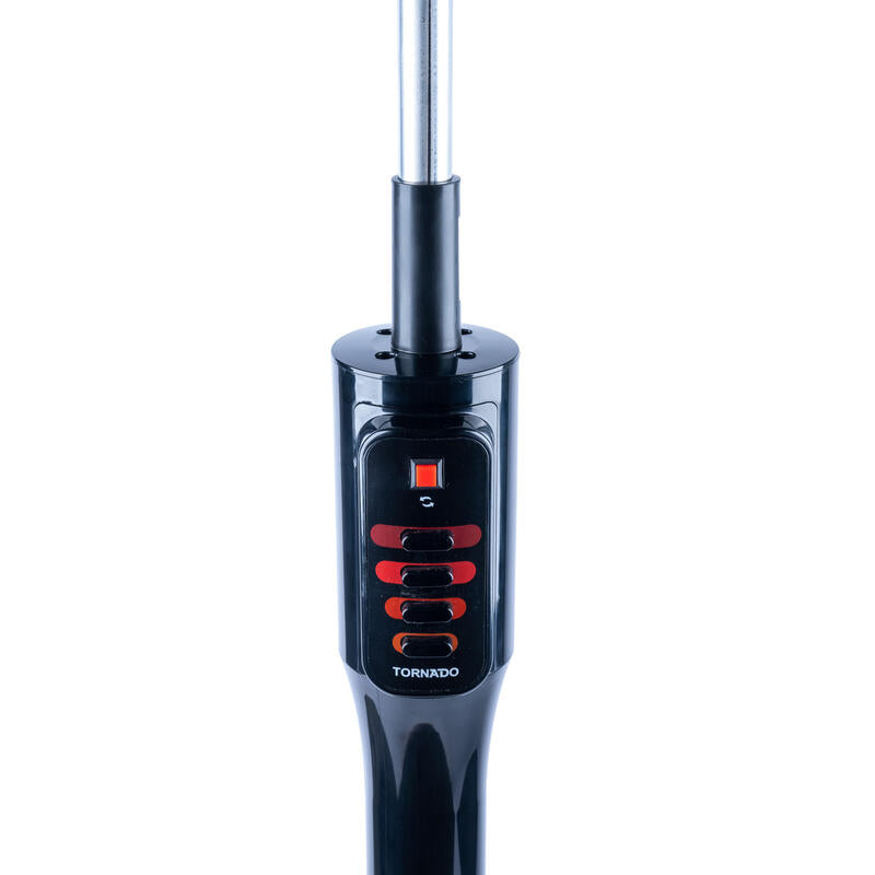 Ventilador Tornado Efs-111m Rojo Sobre Negro