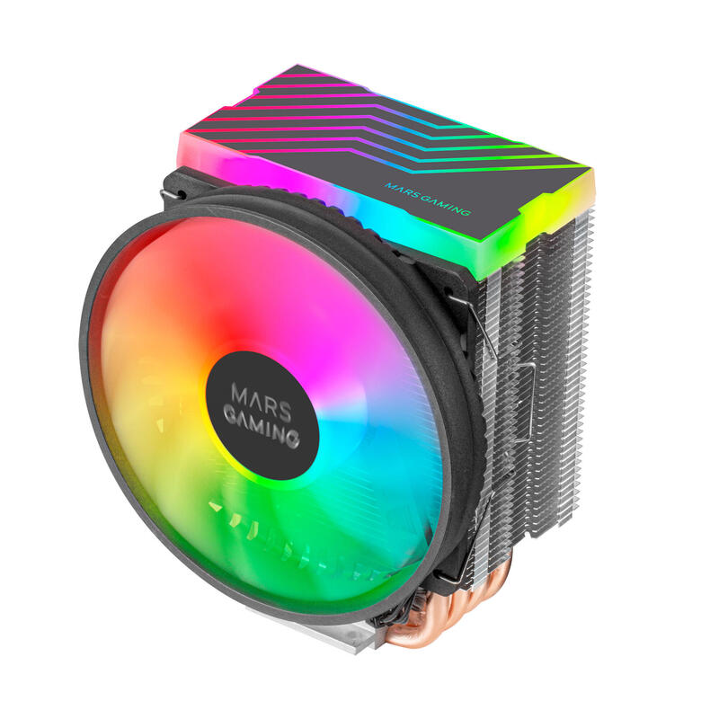 Ventilador Universal Mcpu44 Dual Argb Black Mars Gaming