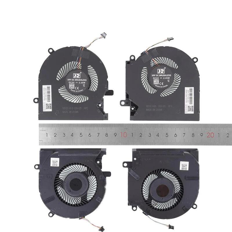 Ventiladores Cpu + Gpu Para Portátil Hp Omen 15 Ek 15 En Tpn Q236 Tpn Q238 5v
