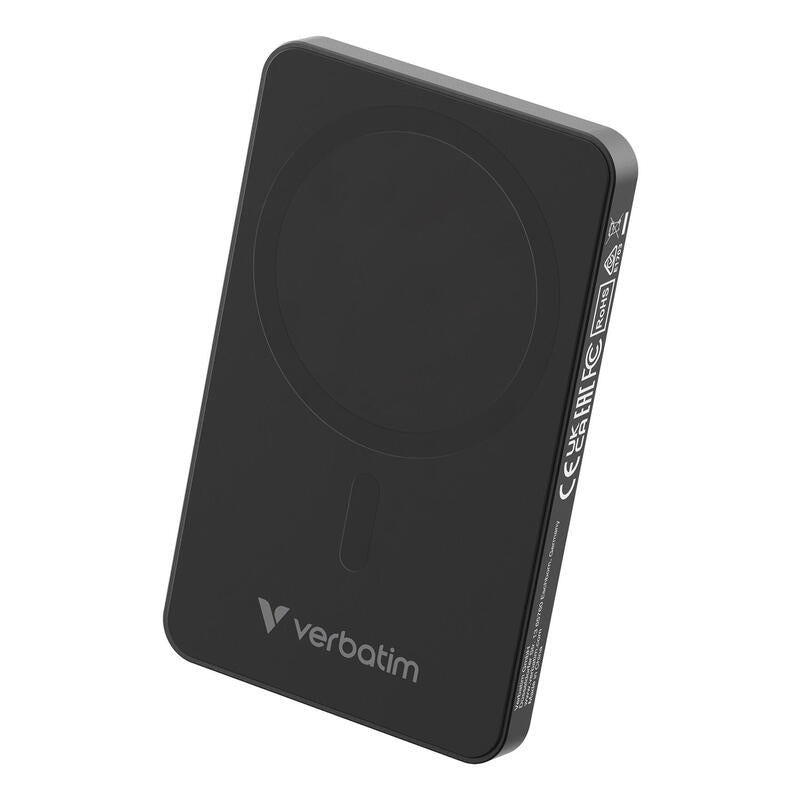 Verbatim Charge 'N' Go Essentials 5000 Mah Cargador Inalámbrico Negro