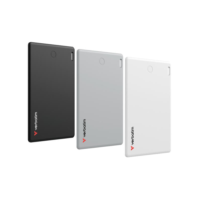 Verbatim My Finder Personal Buscador Negro, Plata, Blanco