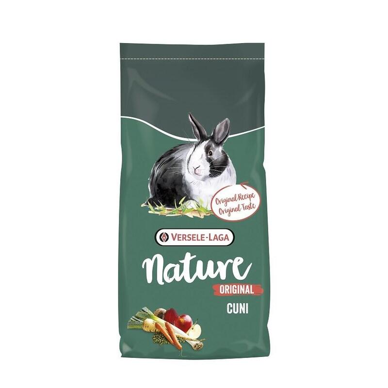 Versele Laga Nature Original Cuni - Alimento Para Conejos Miniatura - 9 Kg