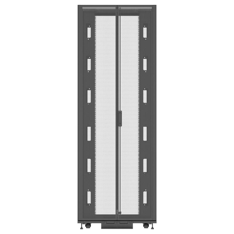 Vertiv Vr3157 Armario Rack 48u Rack O Bastidor Independiente Negro, Transparente