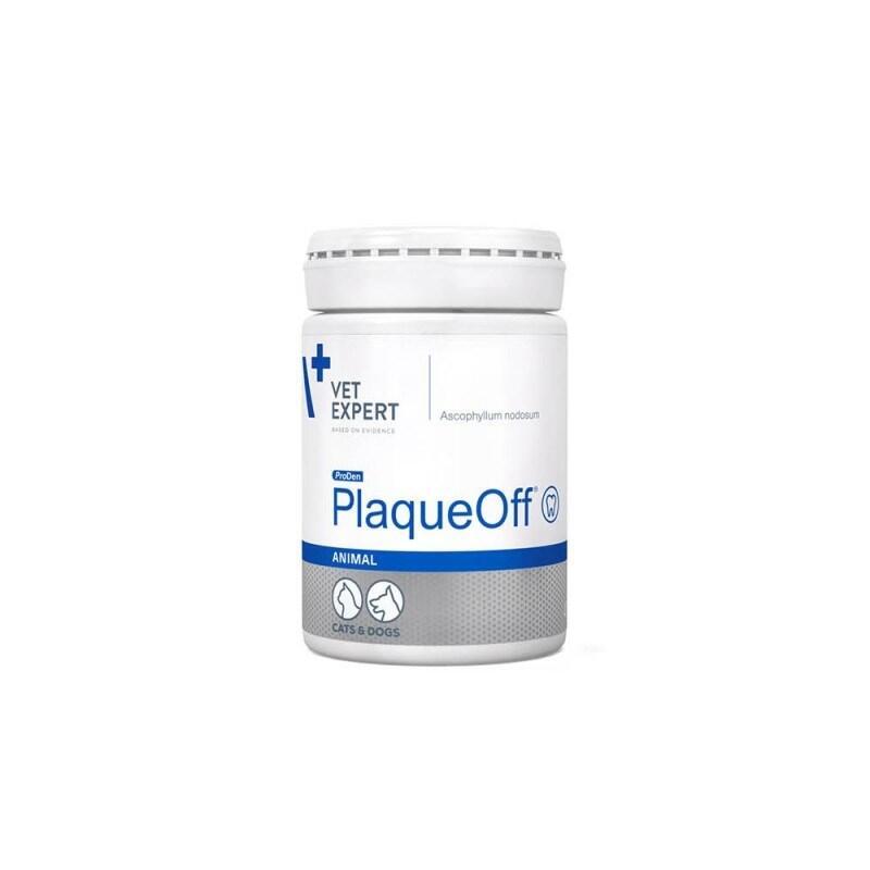 Vet Expert Plaque Off - Preparación Que Favorece La Salud Bucal De Perros Y Gatos - 20 G