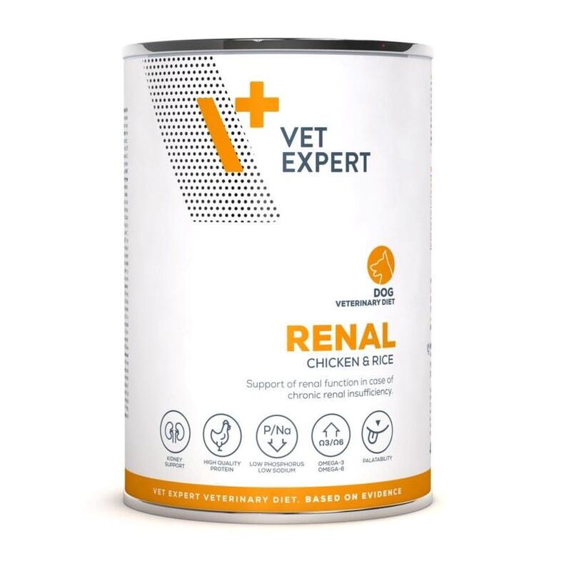 Vet Expert Renal Chicken - Comida Húmeda Para Perros - 400g