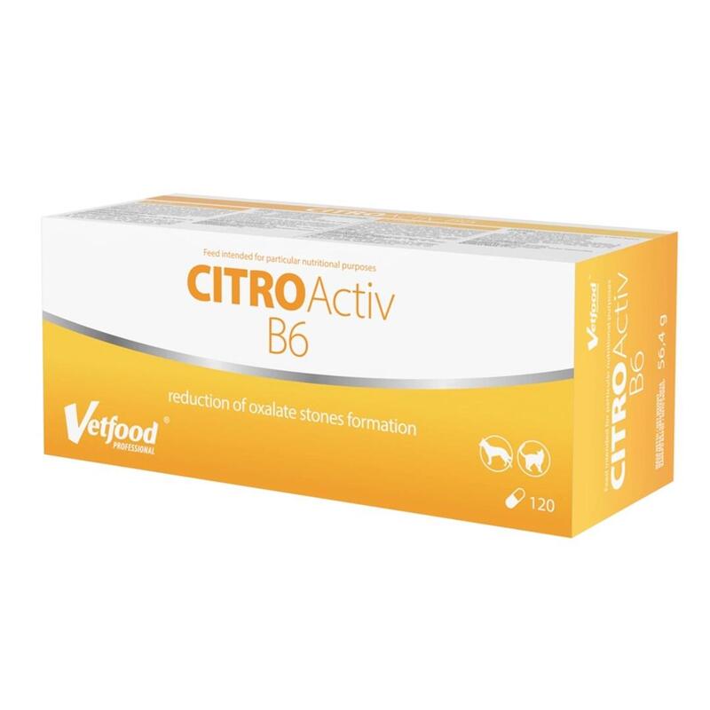 Vetfood Citroactiv B6 Pies I Kot 120 Kapsulek