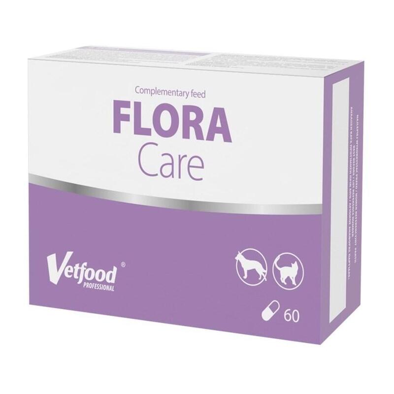 Vetfood Flora Care - Suplementos Para Perros Y Gatos - 60 Uds.