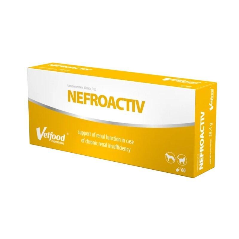 Vetfood Nefroactiv Na Nerki Pies I Kot 60 Kapsulek