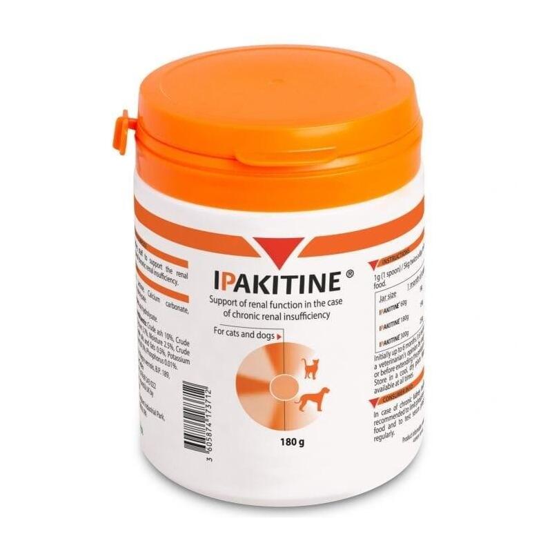 Vetoquinol Ipakitine Suplement Wspomaga Funkcje Nerek U Psów I Kotów 180g