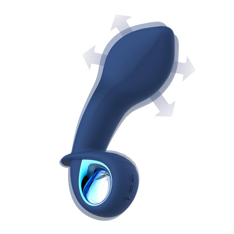 Vibrador Palha Advanced Con Función De Inflado Y Vibración Usb Silicona