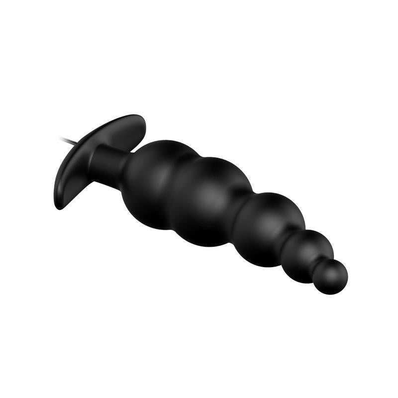 Pretty Love Plug Anal Silicona Estimulacion Extra Y 12 Modos Vibracion - Negro