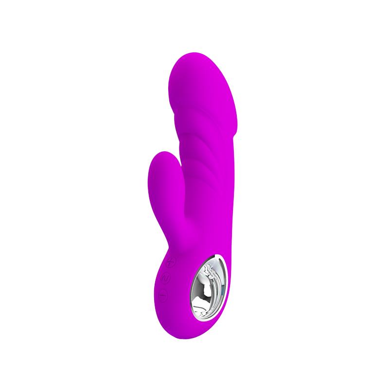 Vibrador Ansel Usb Silicona Purpura