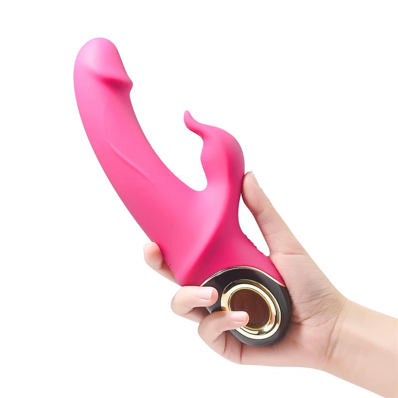 Vibrador Con Rotación 360º Rosa