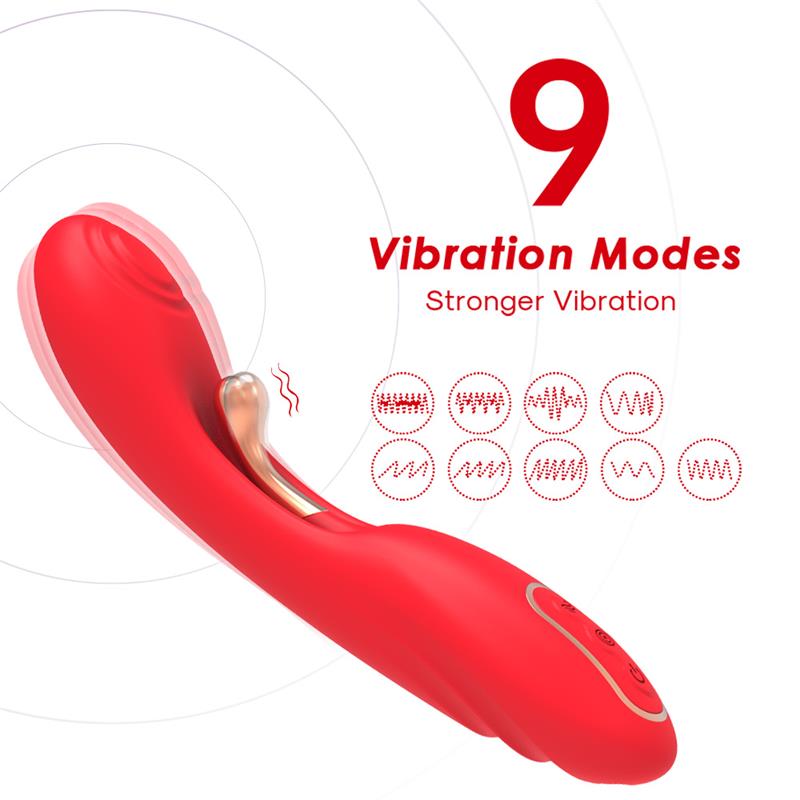 Vibrador Con Tickler Punto G