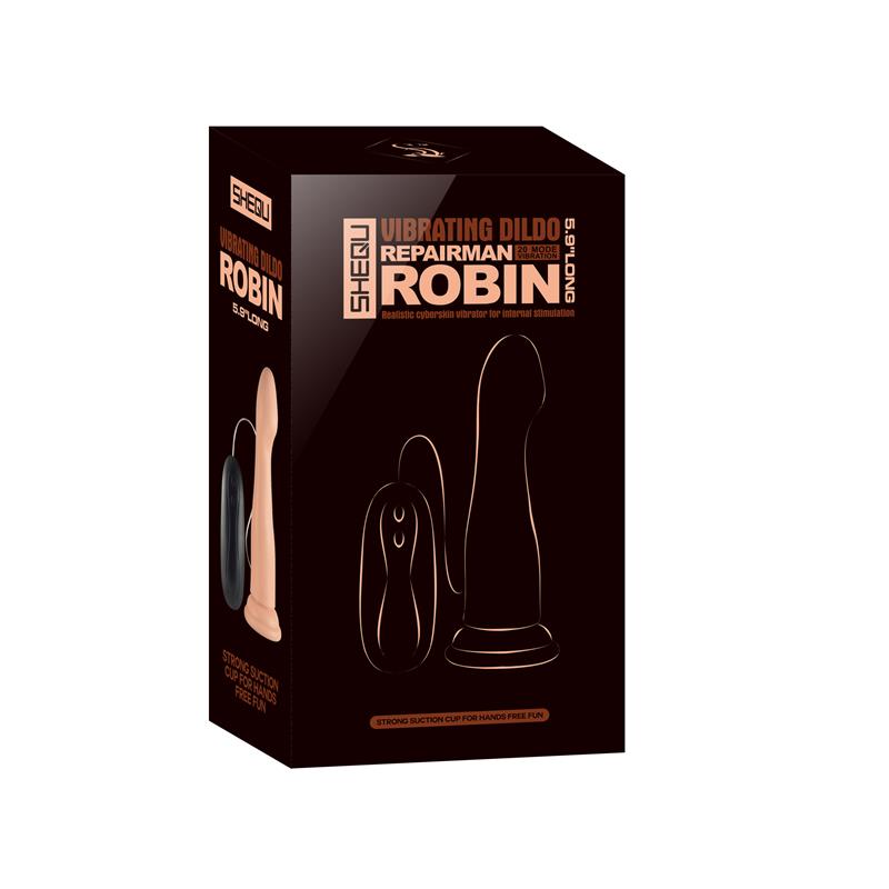 Vibrador Control Remoto Robin 17.6 Cm